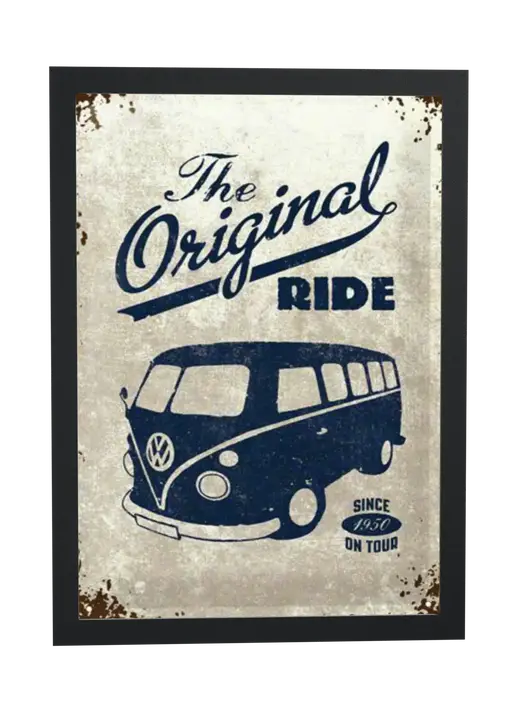 Pôster The Original Ride emoldurado