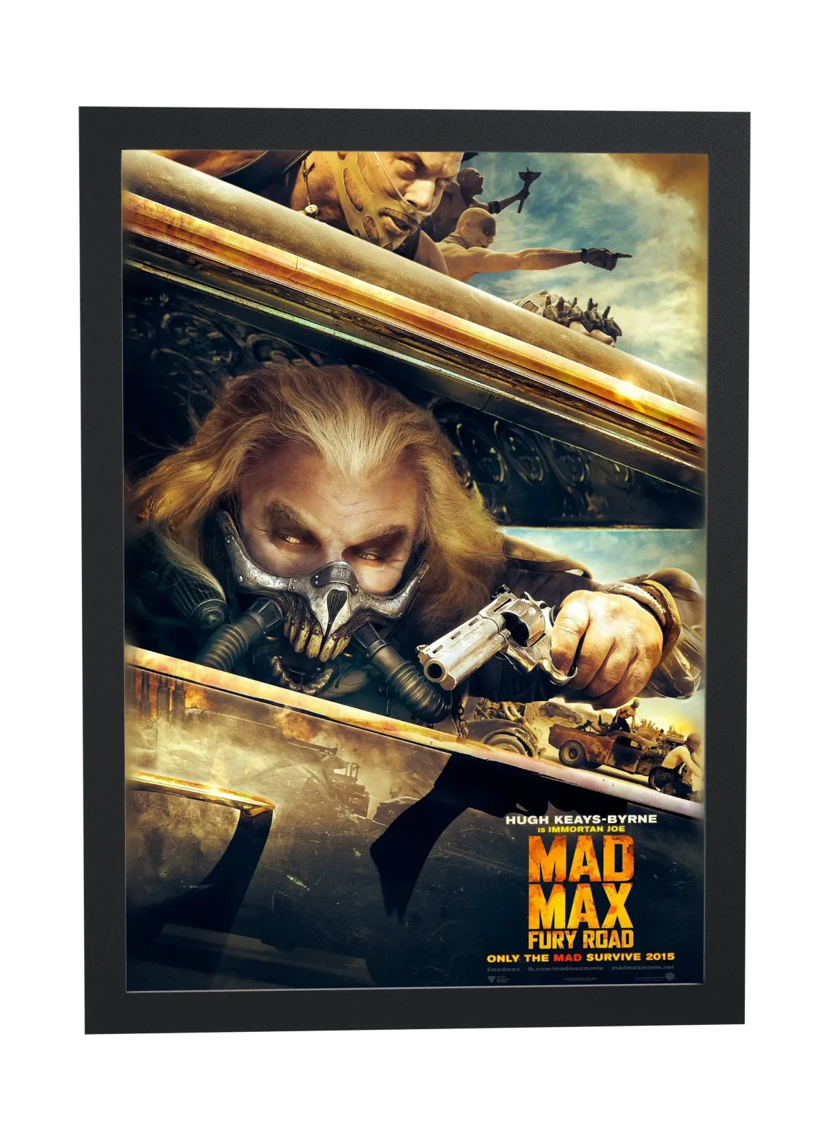 Pôster Mad Max Estrada da Fúria (2015): Immortan Joe emoldurado
