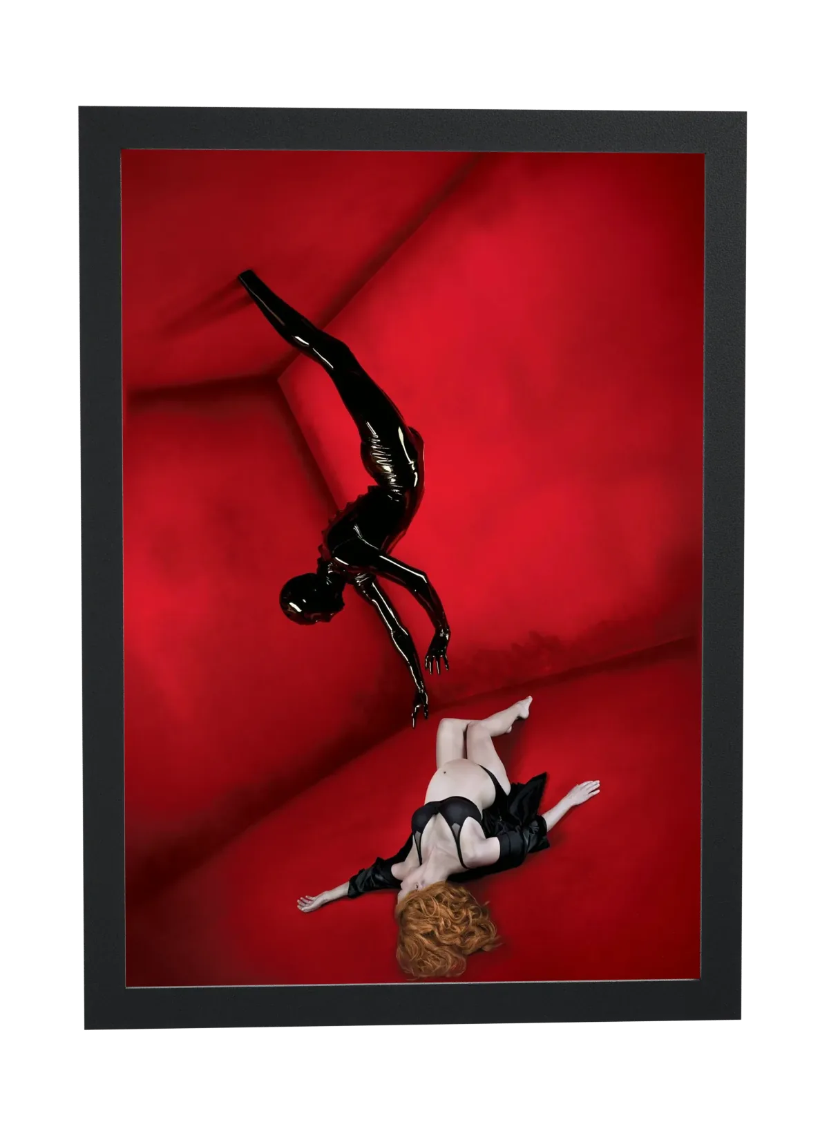 Pôster American Horror Story (2011): figura de látex emoldurado