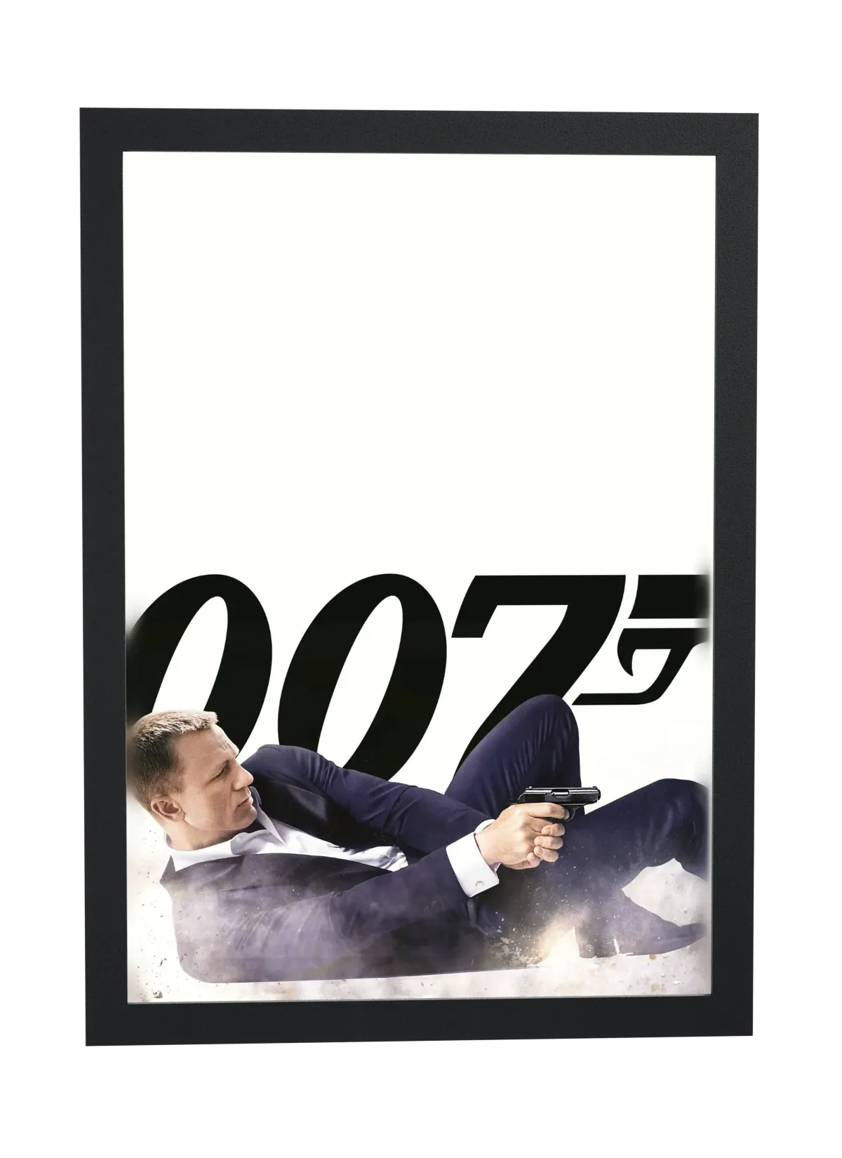 Pôster 007 Operação Skyfall (2012): mira apontada emoldurado
