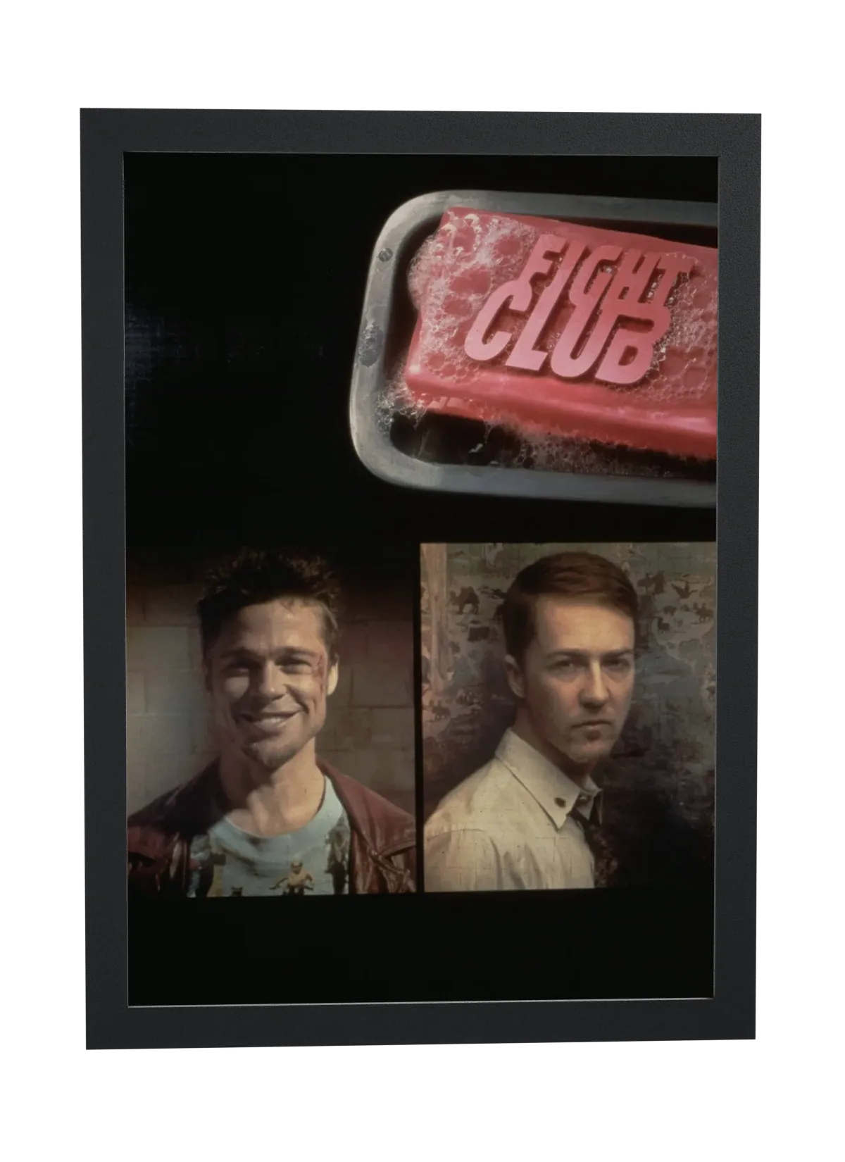 Pôster Clube da Luta (1999): o sabonete do clube emoldurado