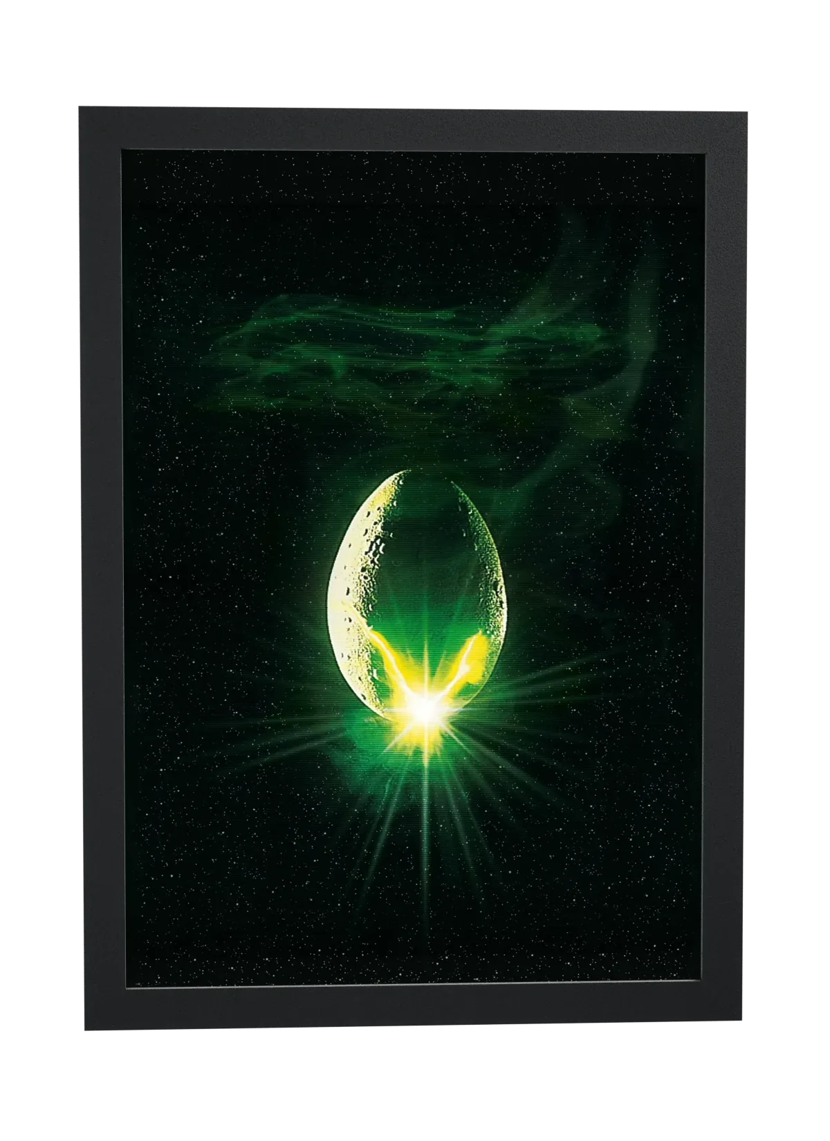 Pôster Alien (1979): ovo alienígena emoldurado