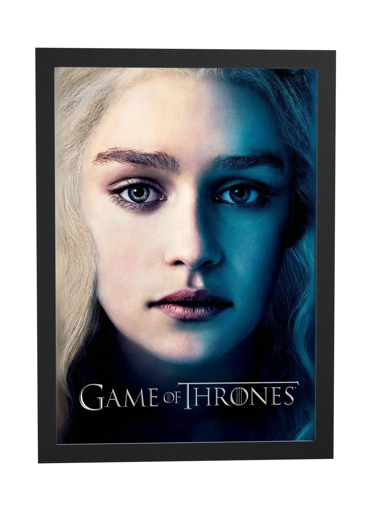 Pôster Game of Thrones (2011): Daenerys Targaryen emoldurado